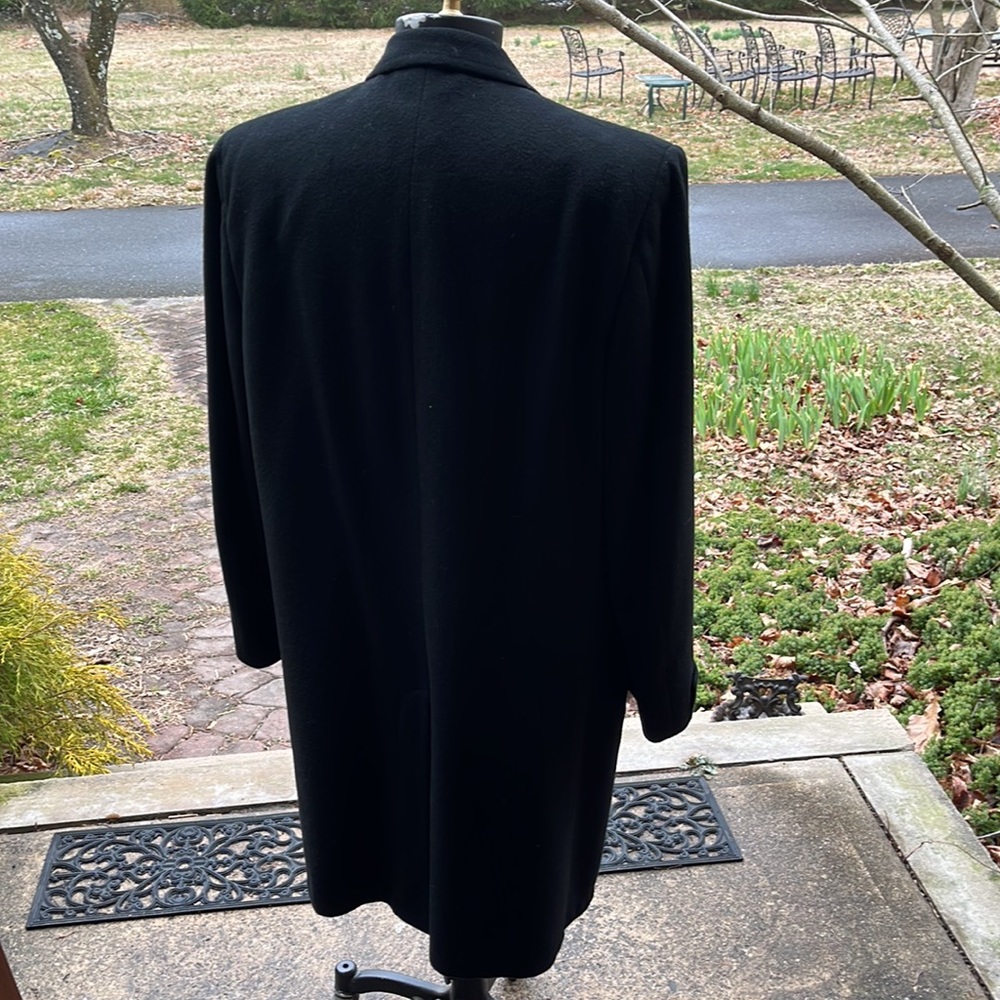 Sold sold Vintage cashmere Banks Philadelphia Botany 500 tailored by Daroff 44 - Picture 4 of 13